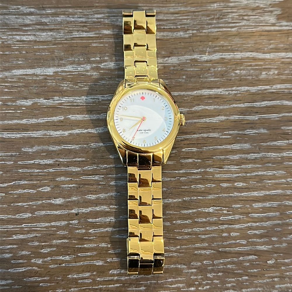 Gold Kate Spade Watch